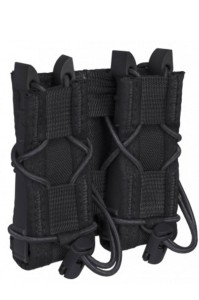 Double Pistol TACO black - ładownica na system Molle