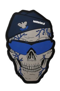 Naszywka kolekcjonerska BLUE TO THE BONES #holdtheline