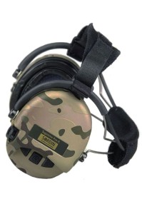 Słuchawki SORDIN Supreme PRO-X Gel Neckband Multicam HEAR2 - aktywne ochronniki słuchu