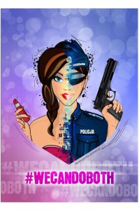 Plakat #WECANDOBOTH 30x40 
