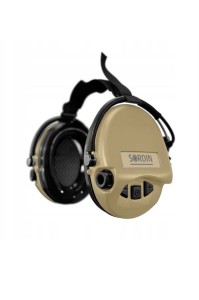 Słuchawki SORDIN Supreme MIL AUX Neckband HEAR2- aktywne ochronniki słuchu