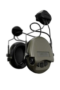 Słuchawki SORDIN Supreme MIL AUX na hełm - aktywne ochronniki słuchu 