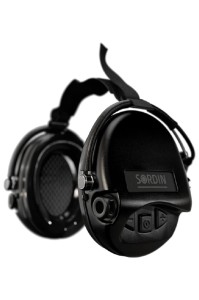 Słuchawki SORDIN Supreme MIL AUX Neckband HEAR2 - aktywne ochronniki słuchu 