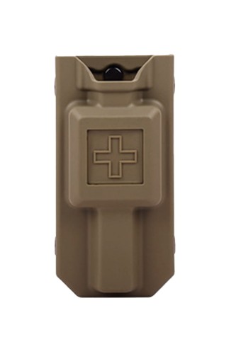 Plastikowy uchwyt na stazę CAT7 – kolor coyote