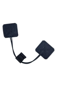 Gumkowy uchwyt na radio (do kamizelki) - czarny