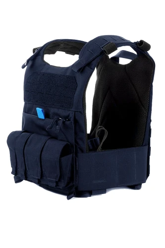Kamizelka policyjna taktyczna #holdtheline ZTAC-2 (plate carrier) granatowa