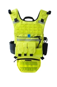 Zestaw WRD #holdtheline Kamizelka patrolowa policyjna ZTAC-2 + nerka 2w1 (hi-viz)