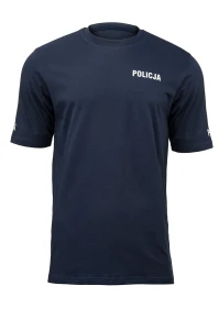 Służbowa koszulka premium POLICJA #holdtheline (unisex)