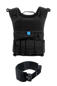 Zestaw #holdtheline Kamizelka policyjna patrolowa ZTAC-2 + pas RAPID (czarny)