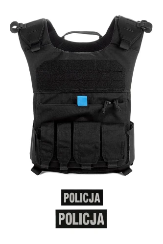 Kamizelka policyjna patrolowa ZTAC-2 z napisami POLICJA – zestaw #holdtheline