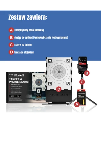 trening bezstrzałowy broń palna