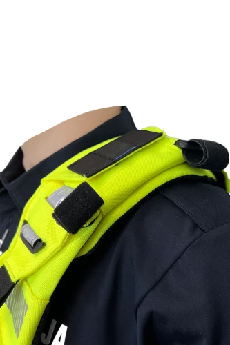 Pady na ramiona hi-viz do odblaskowej kamizelki policyjnej #holdtheline ZTAC-2 WRD
