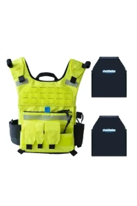 Zestaw WRD #holdtheline Kamizelka patrolowa policyjna ZTAC-2 + 2 miękkie wkłady balistyczne