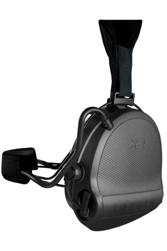 Słuchawki SORDIN X2 żelowe Neckband HEAR2 - aktywne ochronniki słuchu czarne