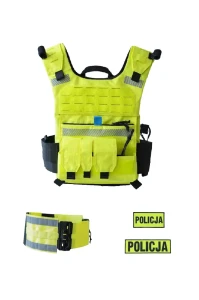 Zestaw WRD #holdtheline Kamizelka patrolowa policyjna ZTAC-2 podstawowy (hi-viz)