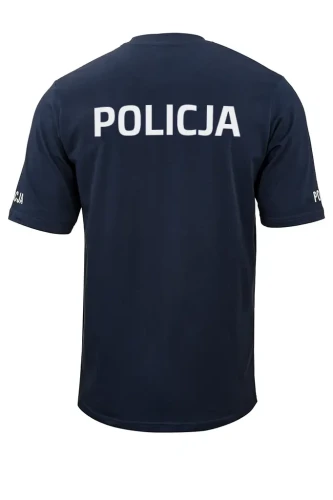 Służbowa koszulka premium POLICJA #holdtheline 2.0