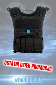 Kamizelka policyjna patrolowa #holdtheline ZTAC-2 (plate carrier)