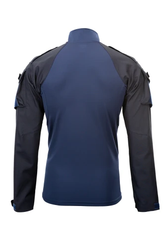 policyjna Bluza Patrol Shirt 2.0 #holdtheline granatowa – widok tył
