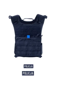  Zestaw #holdtheline Kamizelka policyjna patrolowa ZTAC-2 molle + napisy POLICJA (granatowa)
