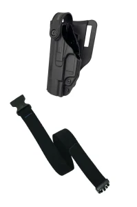Zestaw Kabura obniżana + pasek udowy WALTHER P99 z zabezpieczeniem SLS Gen3 PRAWA