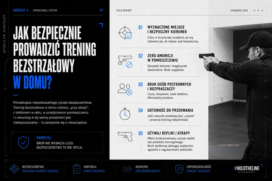 trening bezstrzałowy w domu