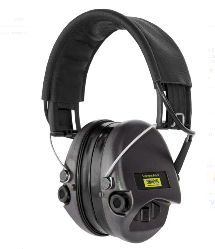 Słuchawki SORDIN Supreme PRO-X Gel Leather HEAR2