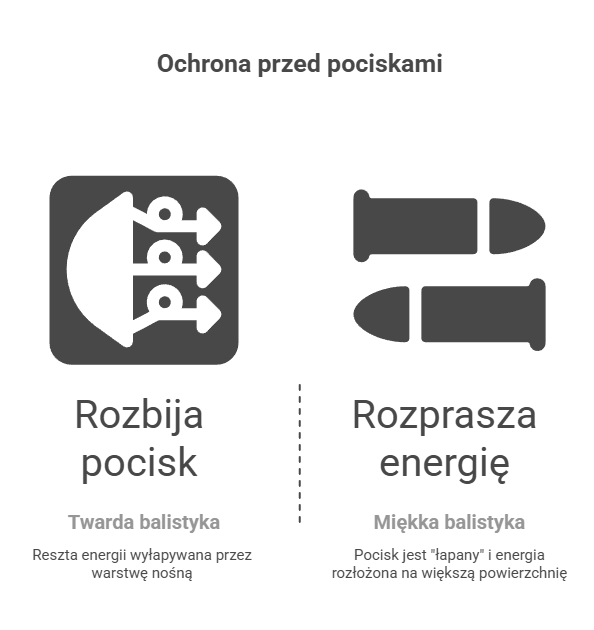 ochrona przed pociskami w płytach balistycznych